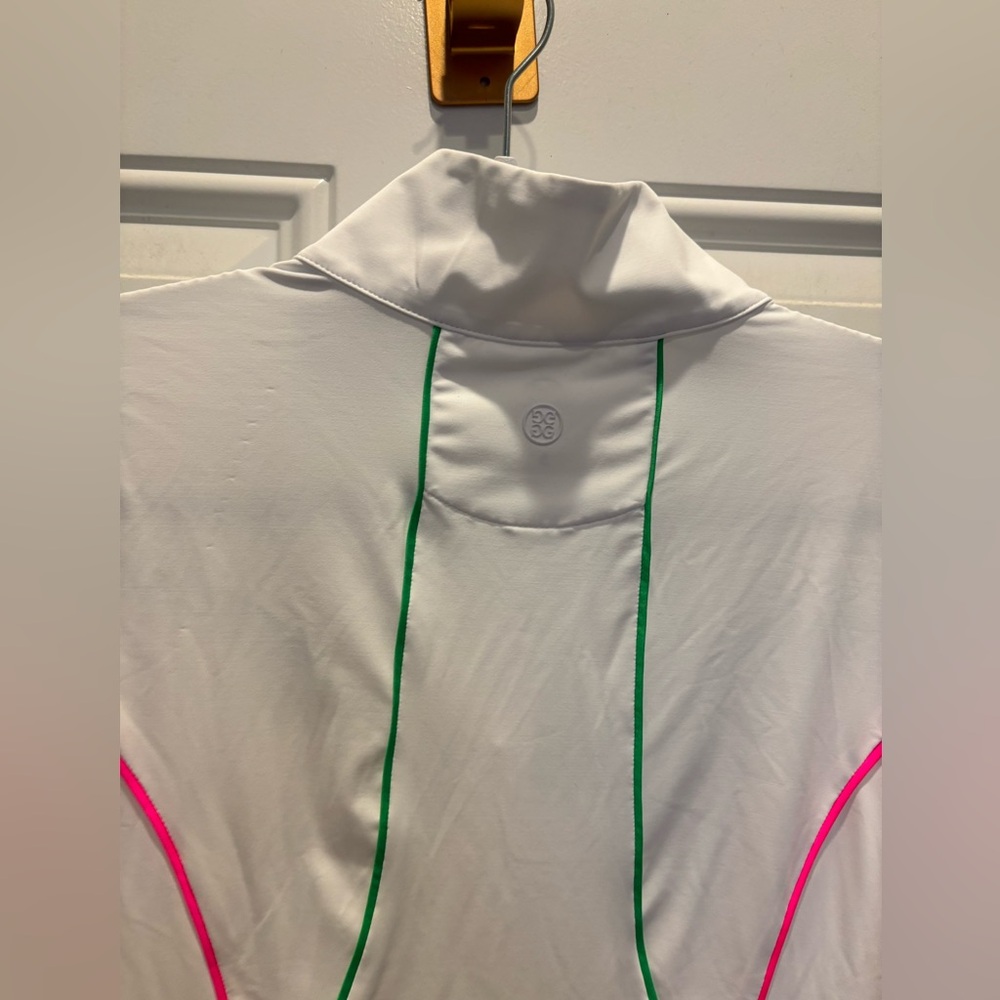 G/FORE
Women's Stretch Nylon Interlock Tipped 1/4 Zip Pullover - Picture 5 of 6